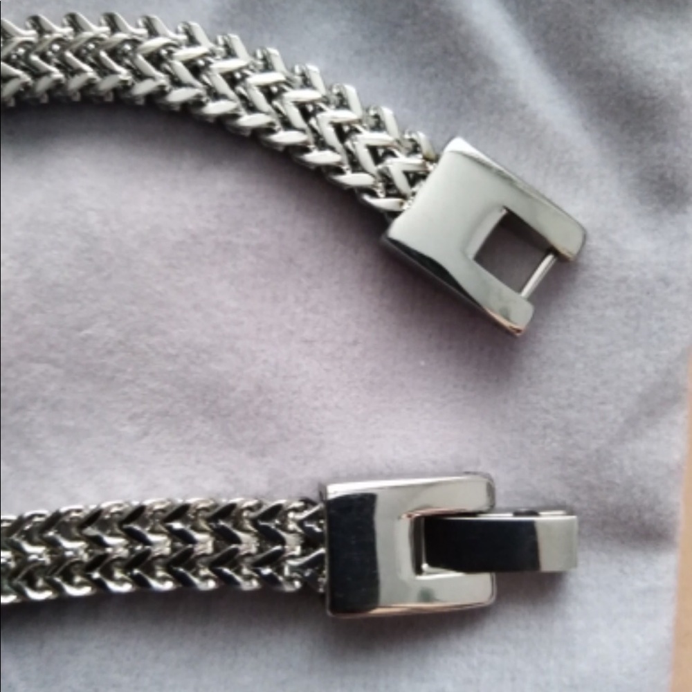 Men’s Stainless Steel link bracelet - Picture 4 of 8